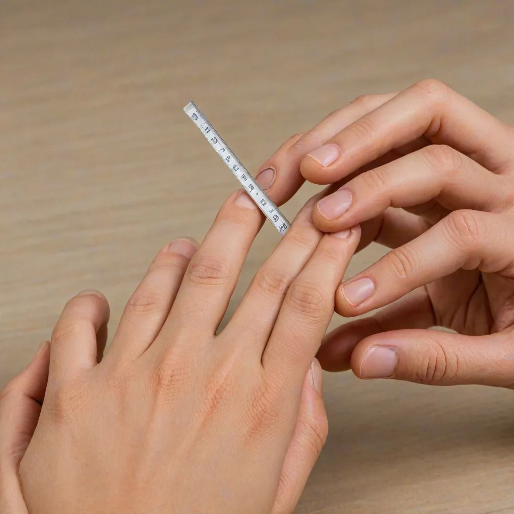 Jak zmierzyć rozmiar palca?