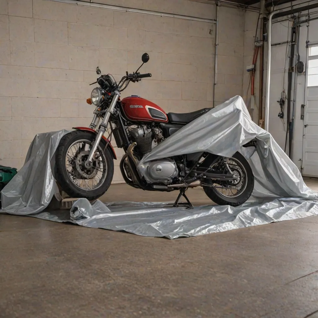 Jak prawidłowo przechowywać motocykl na zimę?